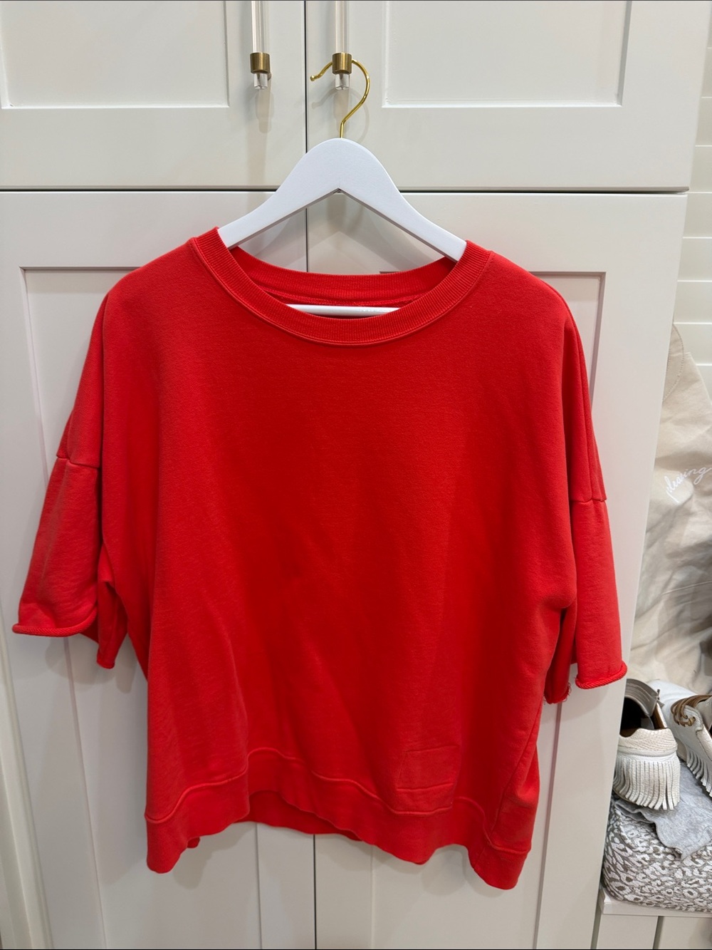 Daily Drills Cropped Sleeve Crew and Go Drills - Heart